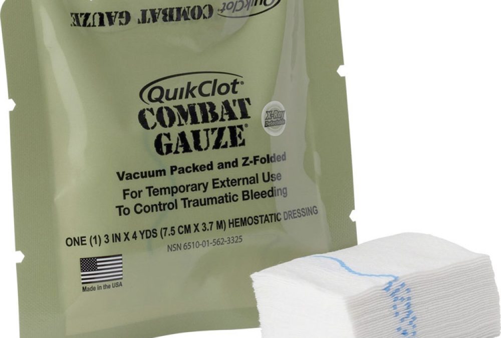 Бинт гемостатический QuikClot Combat Gauze Z-Folded